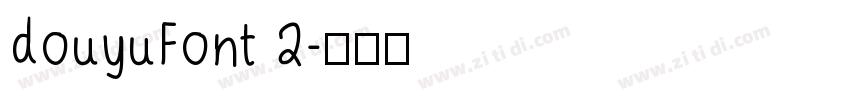 douyuFont 2字体转换
